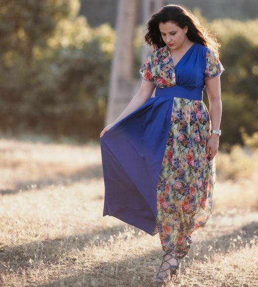 Royal Blue dress for wedding guest