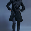 trench coat black