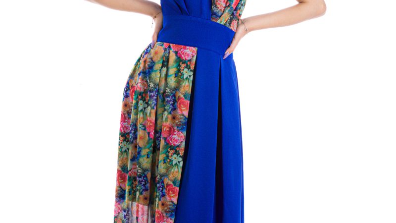 Royal Blue Dress for Wedding Guest