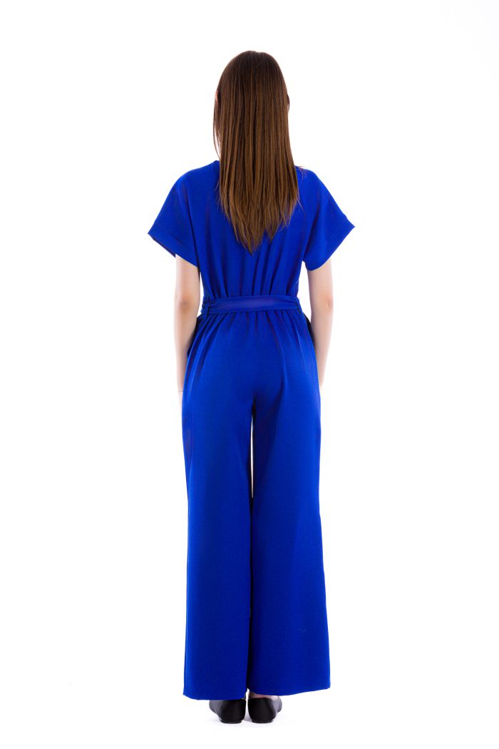 Blue women;s jumpsuit