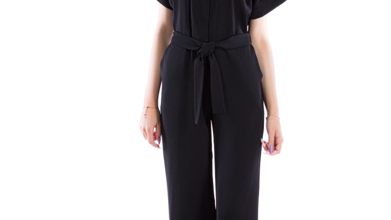 Black elegant jumpsuit for women