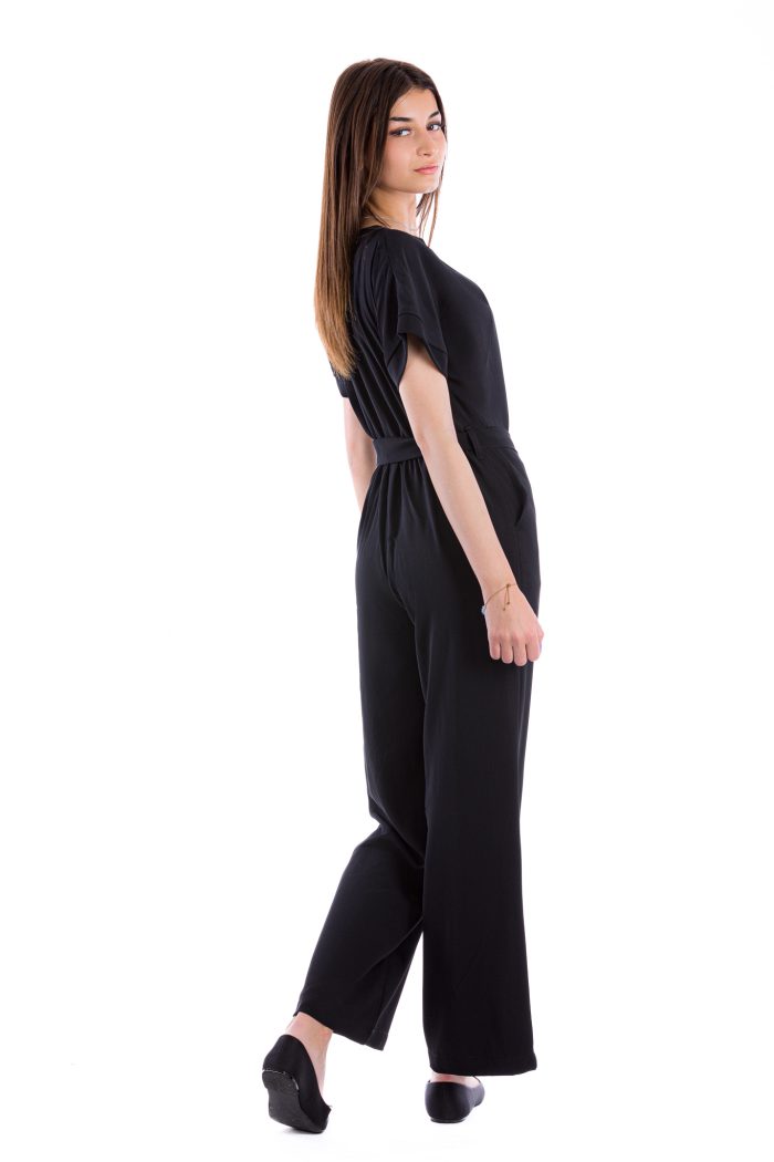 Black elegant jumpsuit for every women