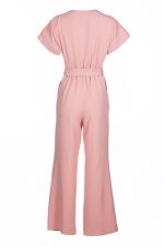 blush pink women's jumpsuit