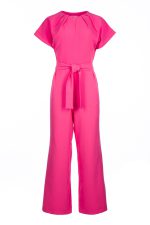 elegant fuchsia women's jumpsuit