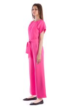 elegant fuchsia women's jumpsuit