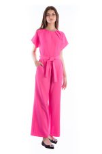 Elegant fuchsia jumpsuit