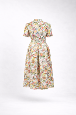 Floral print midi dress