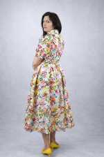 wedding guest floral dress